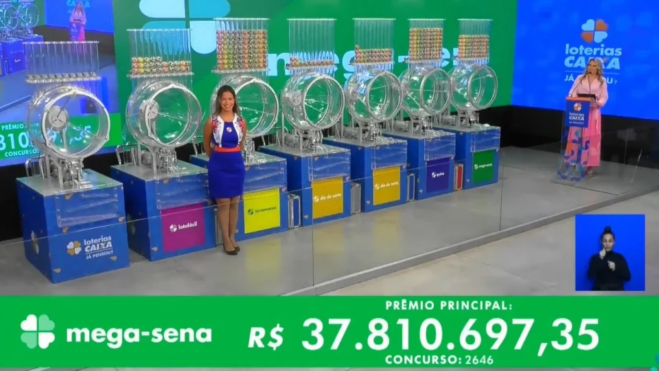 VÍDEO: Mega-Sena acumula e prêmio vai a R$ 45 milhões 