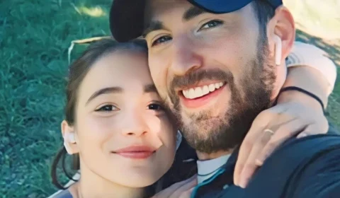 Chris Evans fala pela 1ª vez sobre casamento com luso-brasileira
