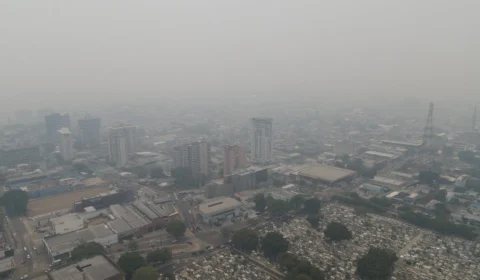 Fumaça em Manaus: 504 focos de queimadas são registrados no Amazonas