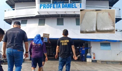 Maconha tipo skunk é apreendia dentro de peixes no Porto de Manaus