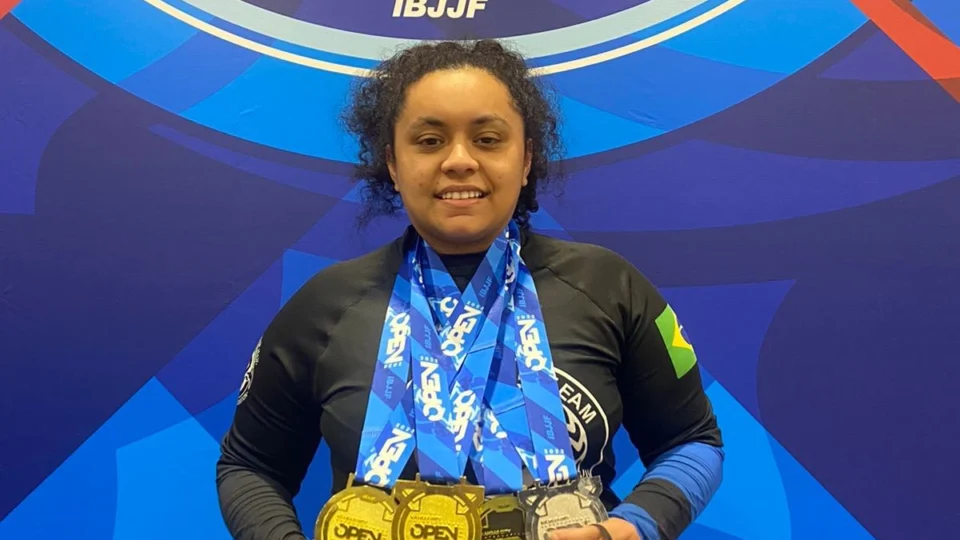 Atleta manauara de Jiu-Jitsu conquista quatro medalhas em torneio nos EUA