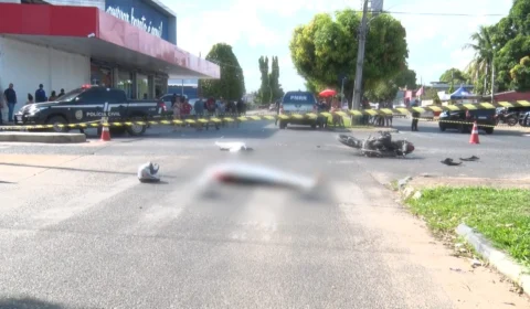 Mãe e filho morrem após serem atingidos por picape em Boa Vista