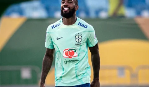 Gerson aumenta minutagem com a camisa da seleção brasileira