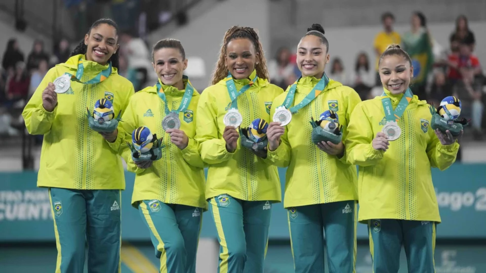Pan: ginástica artística feminina conquista prata na disputa por equipes