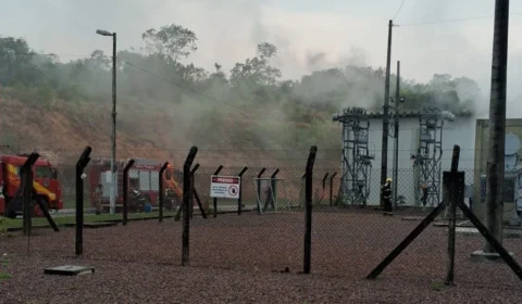 Incêndio em subestação de água afeta bairros de Manaus; confira lista