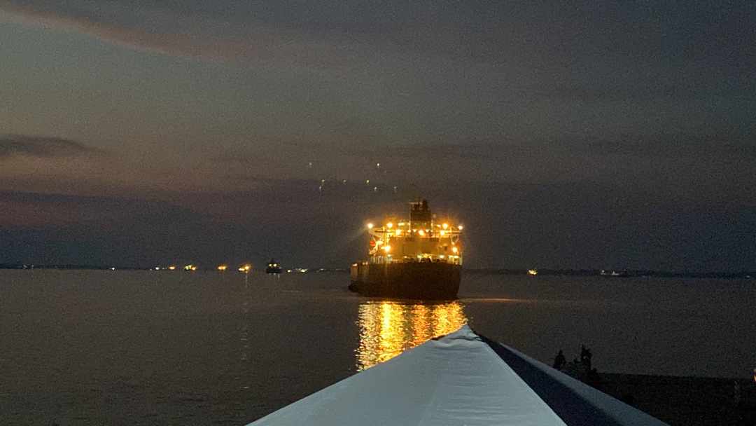 Vários navios de carga estão próximo ao município - Foto: Ney Xavier