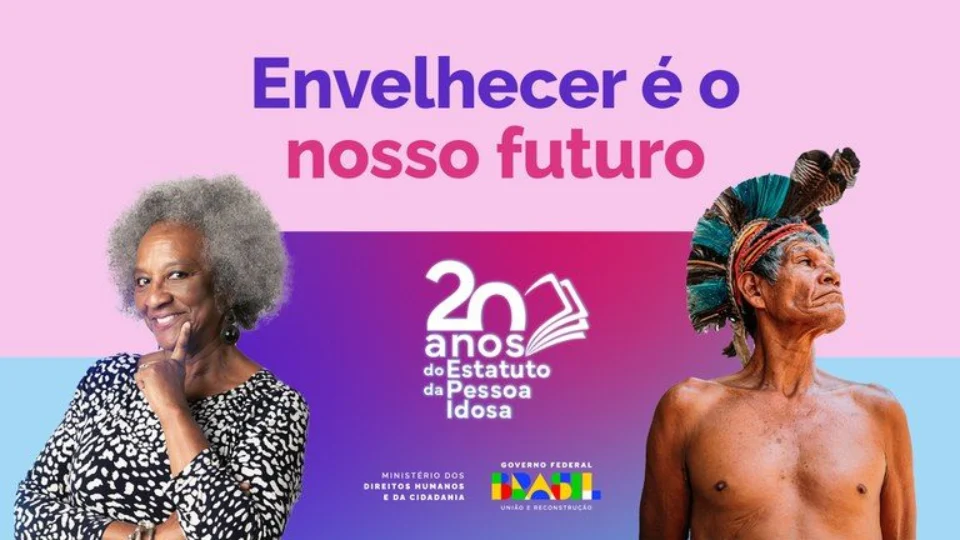 No dia do idoso, MDHC lança campanha “Envelhecer é o Nosso Futuro”