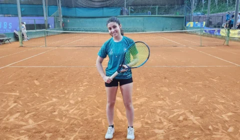 Atleta de tênis do AM garante vitória na 2ª etapa dos JUBs 2023 em SC