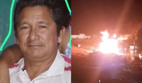 Pai morre e filho fica ferido durante explosão em barco em Itacoatiara-AM