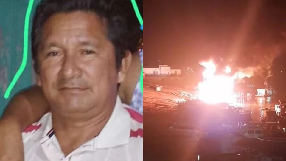 Pai morre e filho fica ferido durante explosão em barco em Itacoatiara-AM