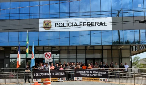 Polícia Federal do Tocantins protesta contra defasagem salarial