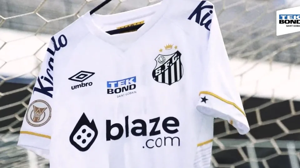Santos anuncia a renovação de patrocínio na camisa até dezembro de 2024