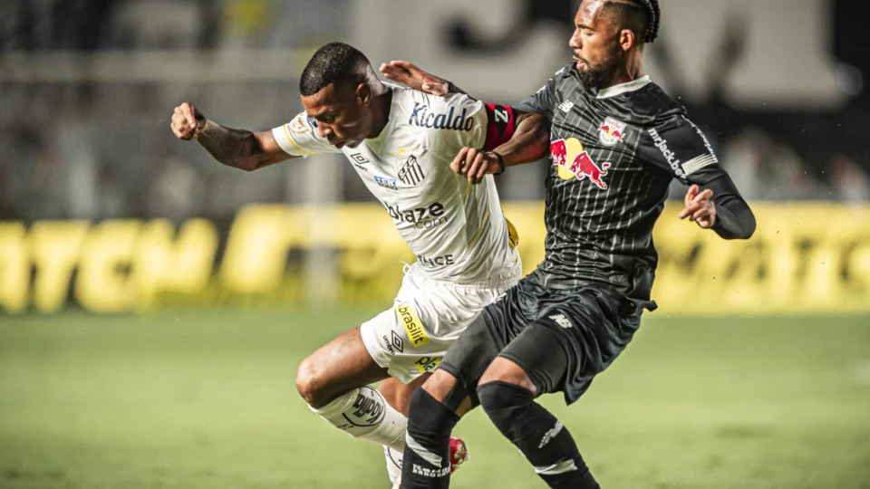 Santos perde para vice-líder Bragantino e não deixa a zona de rebaixamento