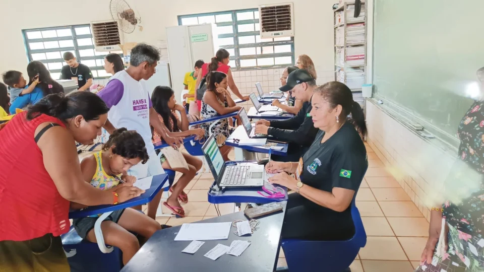 Ação conjunta realiza emissão de documentos para indígenas no TO