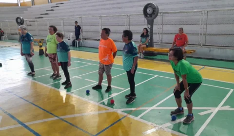 Disputa de bocha fecha quarto dia da 23ª Olimpíada da Terceira Idade