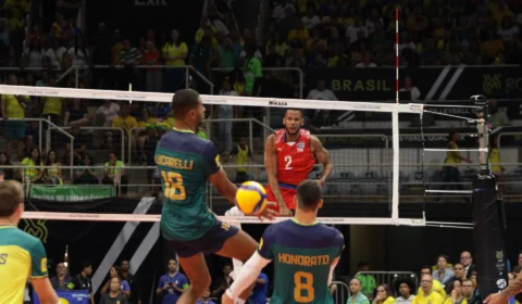 Brasil supera Cuba e assume 2º lugar no Pré-Olímpico de vôlei