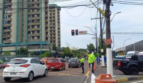 Jogo do Amazonas FC altera trânsito em Manaus; confira mudanças