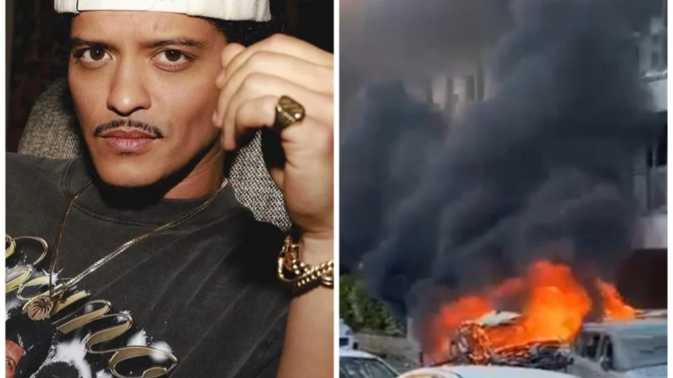 Bruno Mars aguarda orientações para deixar Israel após bombardeios