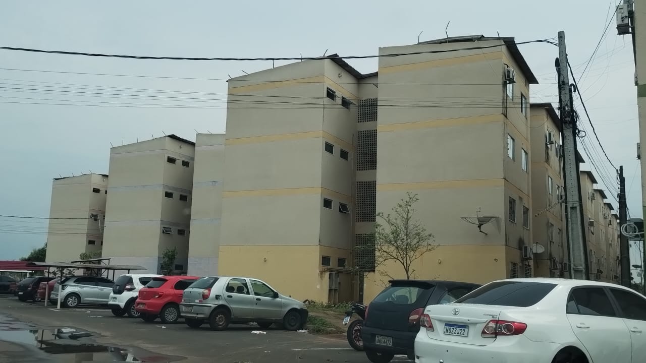 Telhado arrancado no Vila Jardim - Foto: Reprodução/WhatsApp