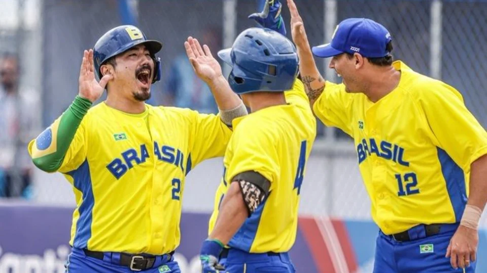 Brasil estreia com vitória no beisebol no Pan-Americano 2023