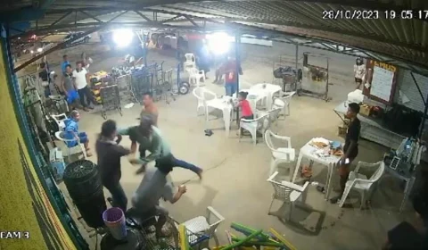 Homem é agredido com paralelepípedo durante briga no município de Caroebe em RR