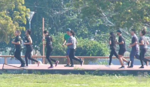 VÍDEO: caminhada dos fisioterapeutas e terapeutas ocupacionais é realizado em Manaus