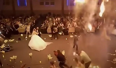 VÍDEO: veja como começou incêndio que matou mais de 100 pessoas em casamento no Iraque