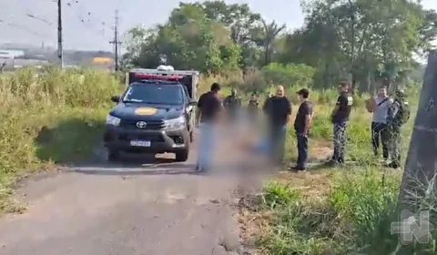 VÍDEO: dois corpos são encontrados amarrados na Avenida das Torres em Manaus