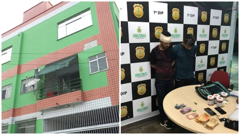 VÍDEO: dupla é presa suspeita de invadir condomínio na Zona Sul de Manaus