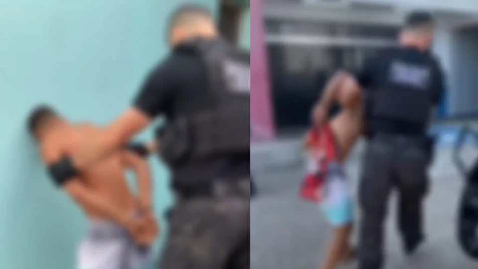 VÍDEO: homem é preso suspeito de estupro contra ex-enteada de 14 anos em Manaus