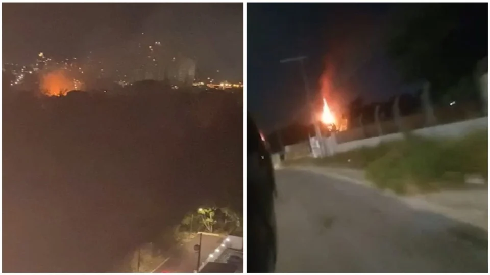 VÍDEO: incêndio atinge área de vegetação da Zona Centro-Oeste de Manaus