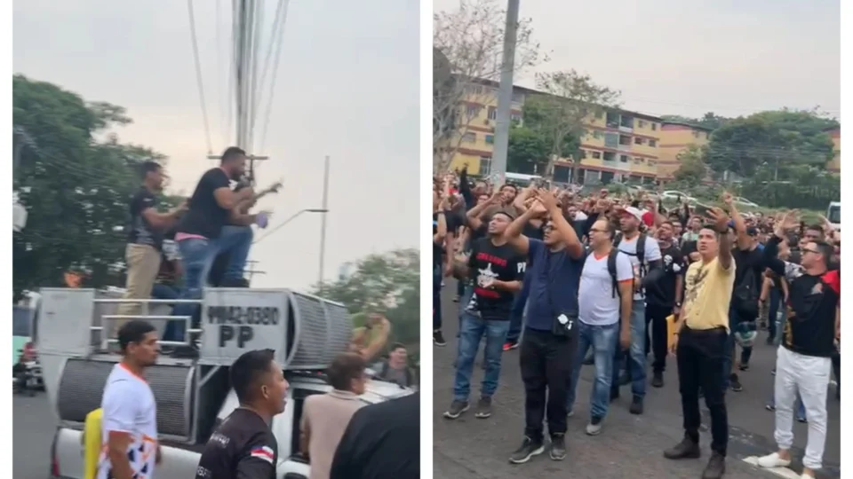 VÍDEO: aprovados em concursos da Segurança Pública protestam em Manaus
