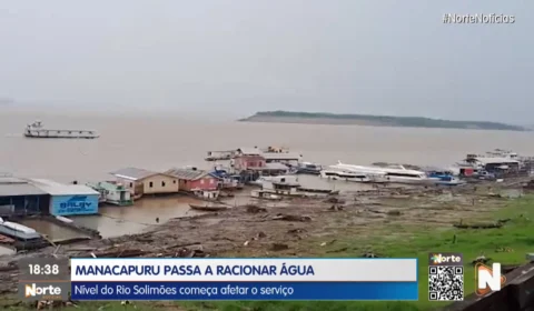 VÍDEO: Manacapuru passa a racionar água no interior do AM