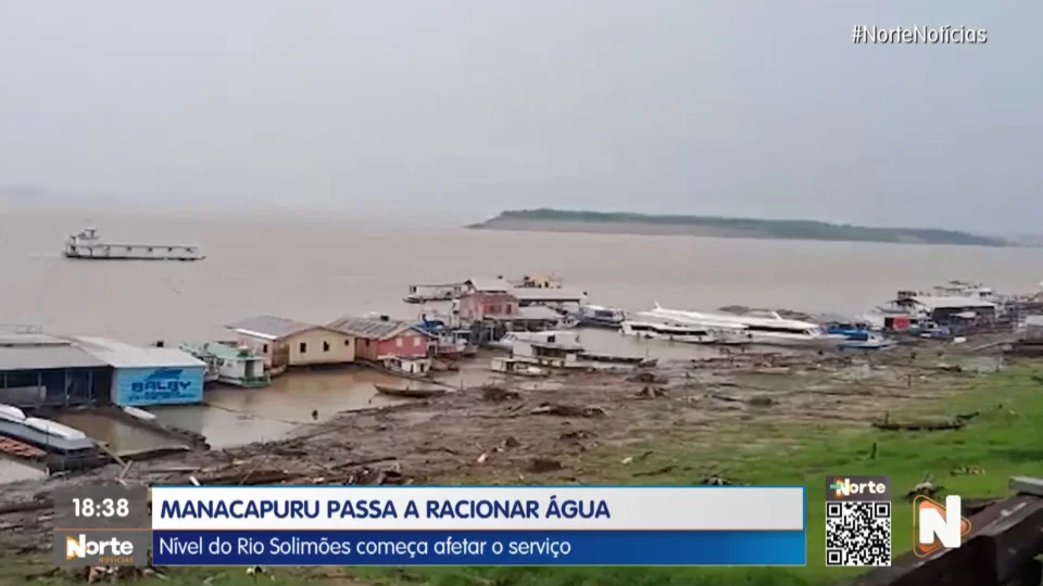 VÍDEO: Manacapuru passa a racionar água no interior do AM