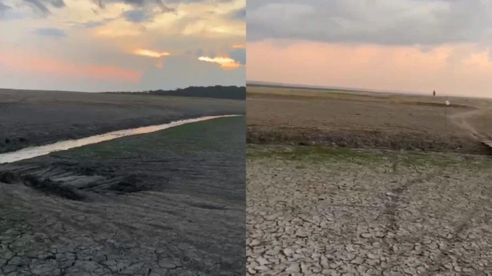 VÍDEO: seca no Amazonas deixa ribeirinhos isolados e embarcações atingidas