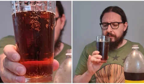 ‘Sommelier de comidas duvidosas’ experimenta refrigerante popular no AM; veja