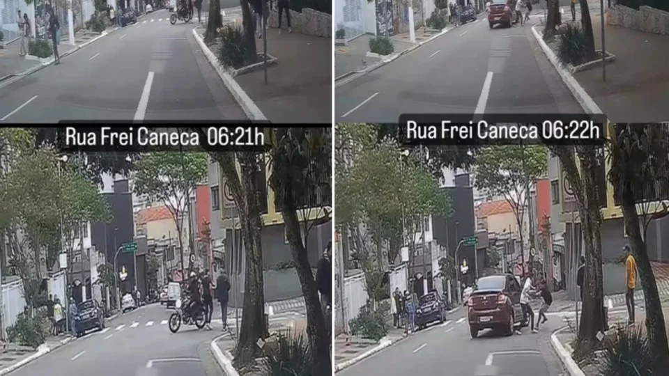 VÍDEO: taxista flagra furtos em sequência na capital de São Paulo