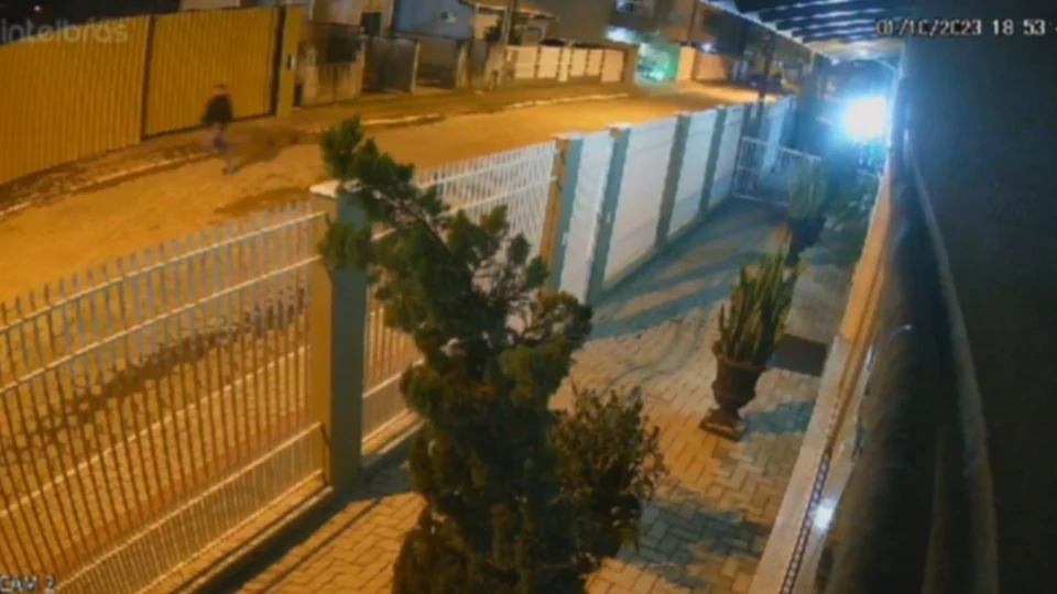 VÍDEO: ex-marido deixa cadeia e atira em mulher em Santa Catarina