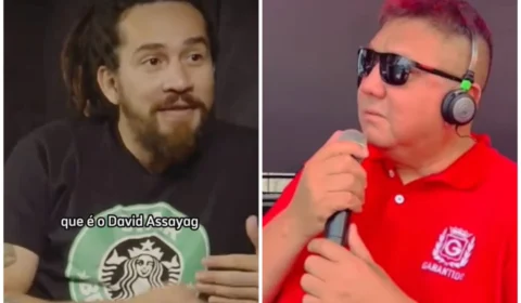 VÍDEO: humorista ‘zomba’ David Assayag em podcast: ‘vira e volta muda de boi’