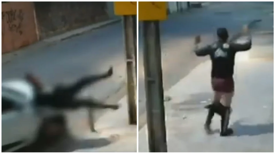 VÍDEO: homem é deixado só de cueca após ser assaltado 2 vezes em Fortaleza