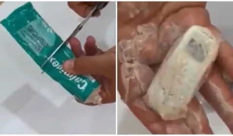 VÍDEO: ‘minicelular’ é encontrado dentro de pomada em penitenciária de MG