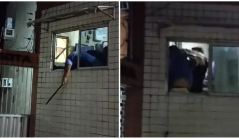 VÍDEO: porteiro é agredido por morador após barrar entrada de entregador no CE