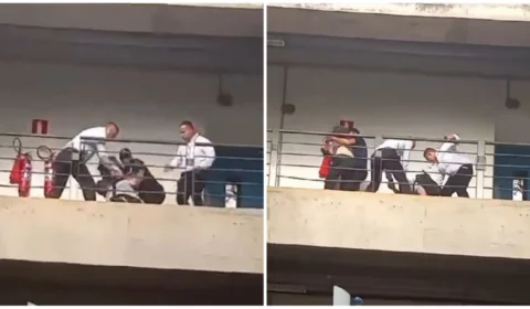 VÍDEO: professor avança em aluno da Unicamp com faca durante greve em SP