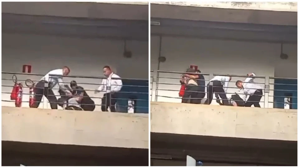 VÍDEO: professor avança em aluno da Unicamp com faca durante greve em SP