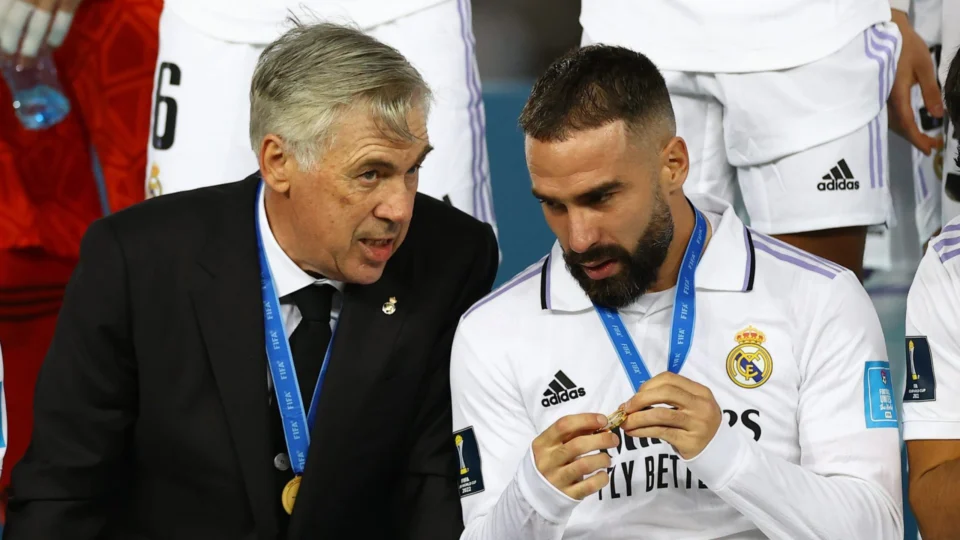 Carvajal pede para Real renovar com Ancelotti; possível técnico da Seleção