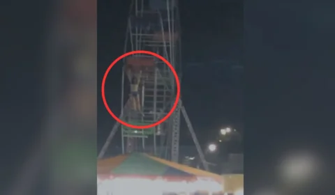 VÍDEO: adolescente despenca de roda gigante em Rio Preto da Eva-AM