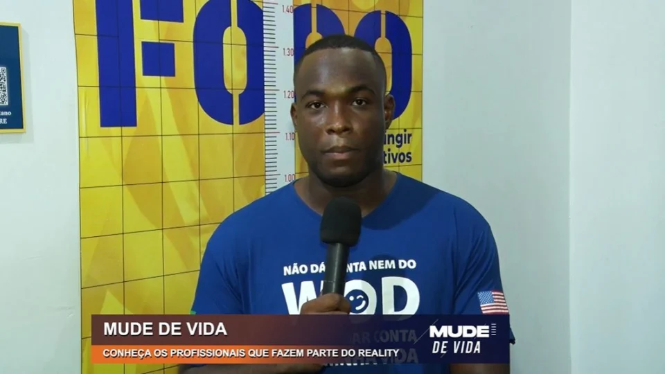 Mude de Vida: Tiago Caetano é um dos instrutores do reality em RR