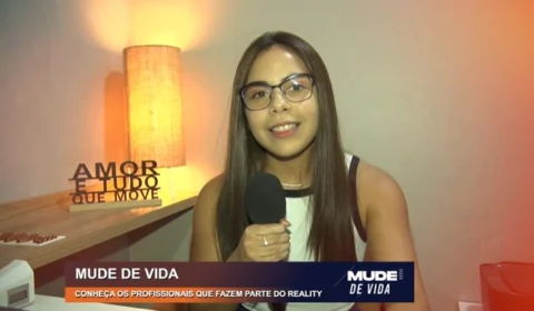 Mude de Vida: a nutricionista Tayná Silva está na equipe do reality em RR