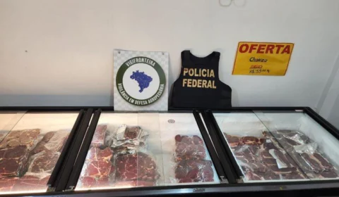 Cerca de 1,8 ton de alimentos irregulares são apreendidos em frigorífico no PR