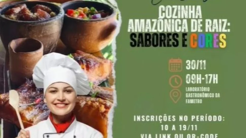 Concurso ‘Cozinha Amazônica de Raiz’ recebe inscrições em Manaus